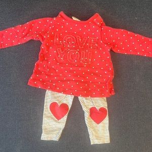 Carters baby girl outfit